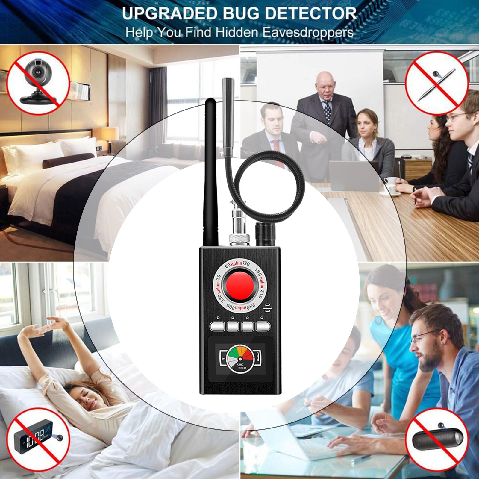 Hidden Camera Detector, SPy Camera Detector, Bug Detector in Pakistan